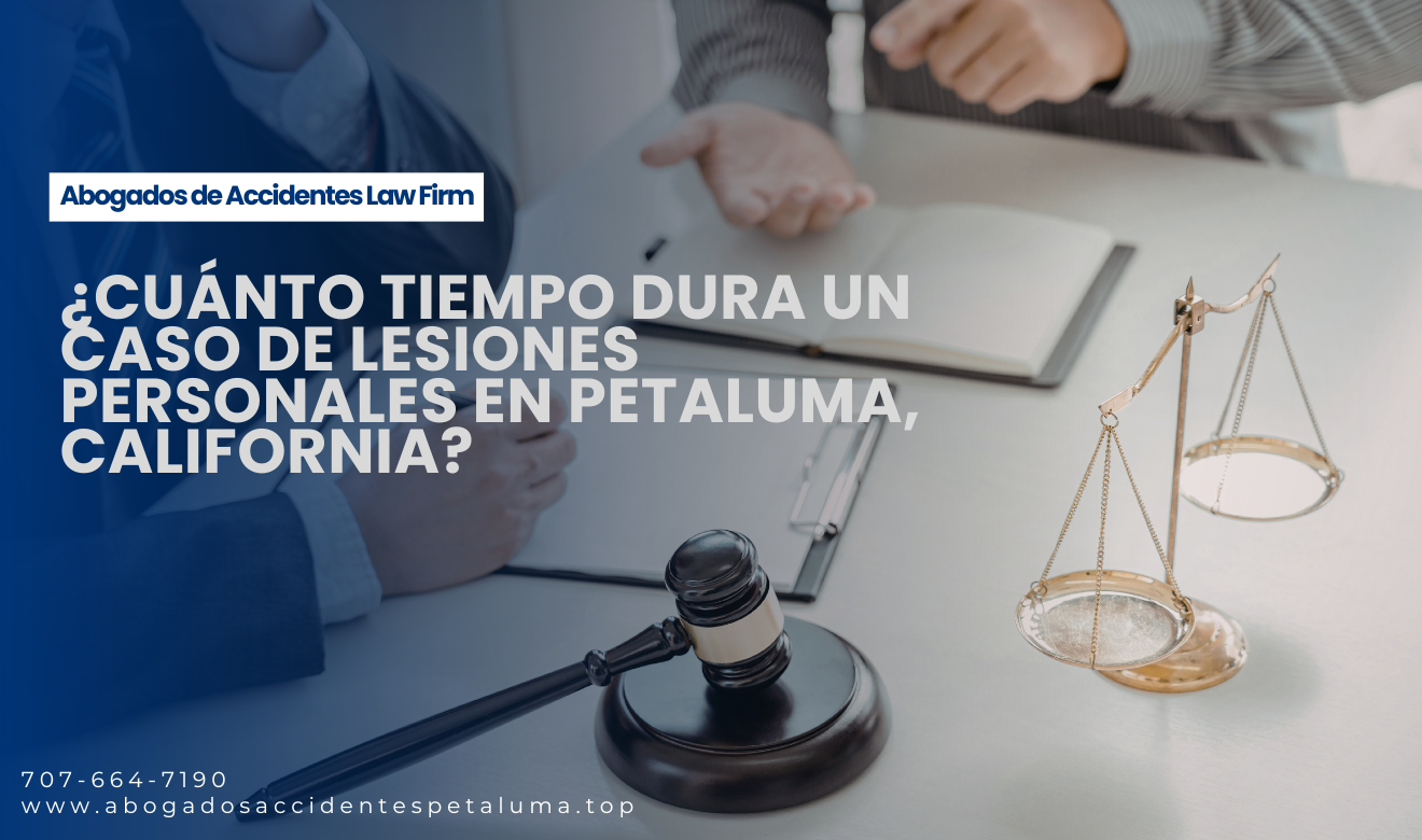 cuánto tarda caso de lesiones Petaluma