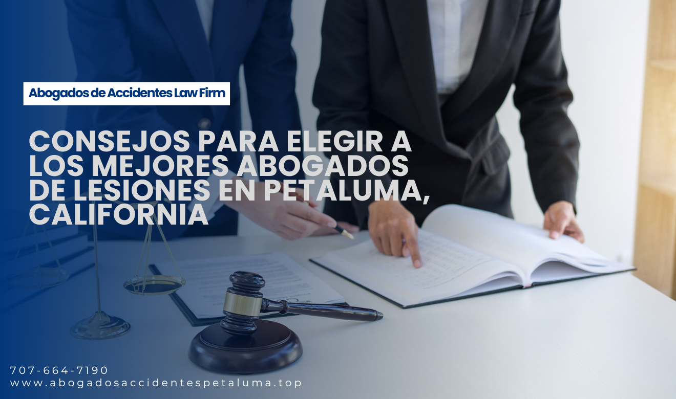 mejores abogados de lesiones opiniones Petaluma