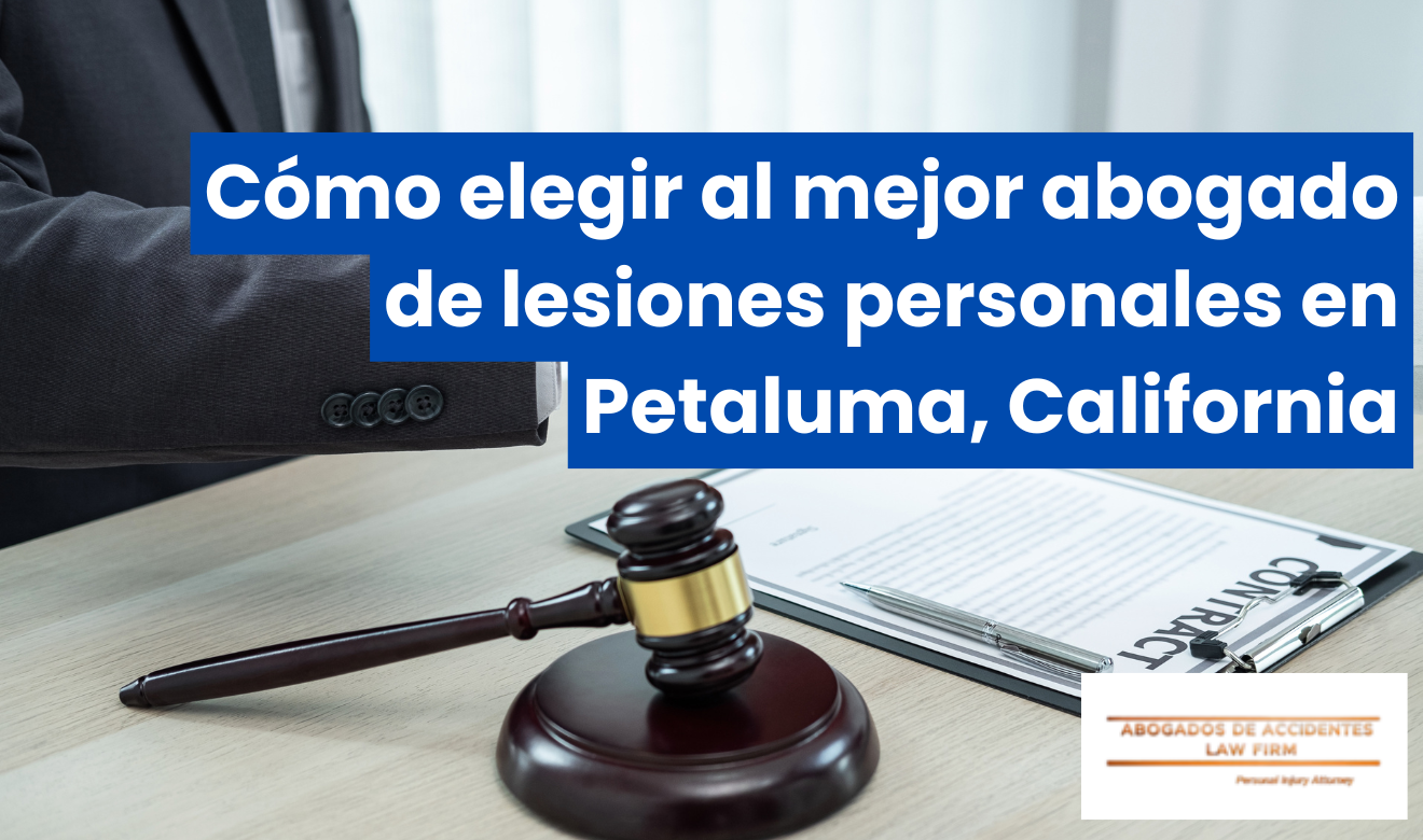 comparativa servicios abogado lesiones Petaluma