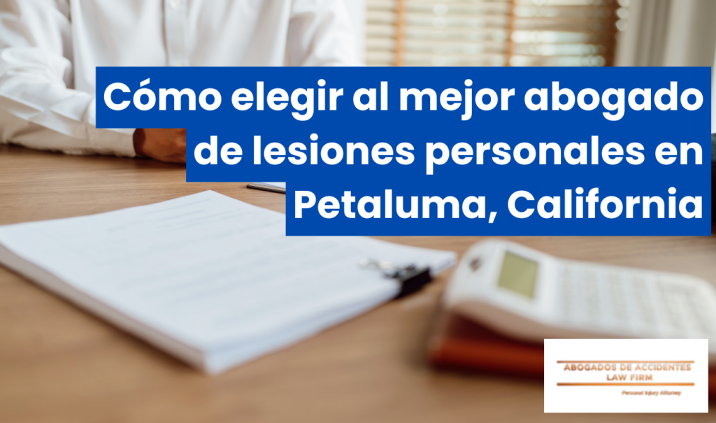 riesgos de aceptar primera oferta seguro Petaluma