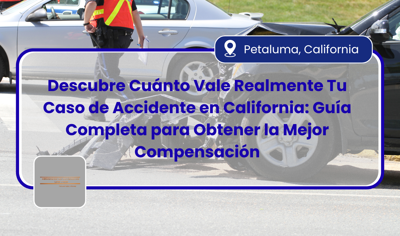 cuánto vale mi caso de accidente en California